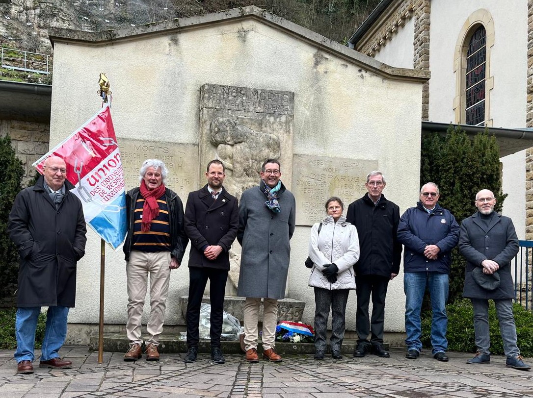Mehr über den Artikel erfahren Gedenkfeier fir d’Grënnung vum “Lëtzeburger Freihétsbond” den 12. Mäerz 1940